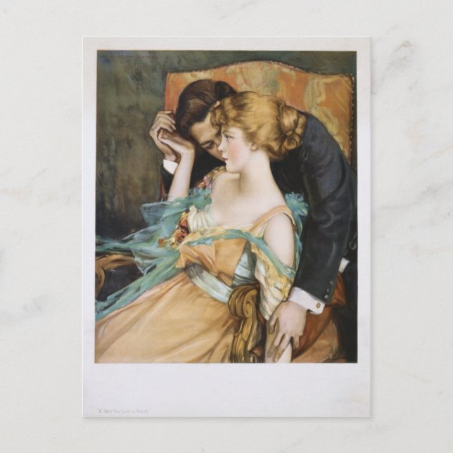 Skin dig Kärlek till Touch Mary Greene Blumenschei Vykort (Framsida)