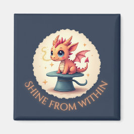 Skin inifrån - Cute Dragon Magnet