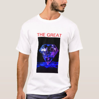 "Skin ljus: Diamantinspired T-Shirt Design"