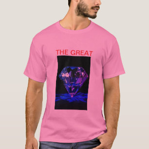 "Skin ljus: Diamantinspired T-Shirt Design"