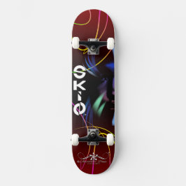 Skin Mini Skateboard Bräda 18,5 Cm