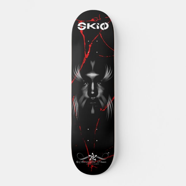 Skin Mini Skateboard Bräda 18,5 Cm (Framsida)