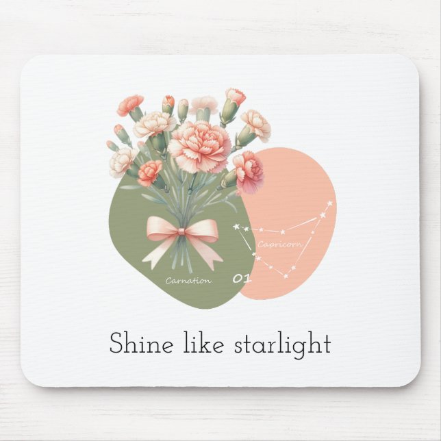Skin som Starlight text PinkCarnation Capricorn Musmatta (Framsidan)