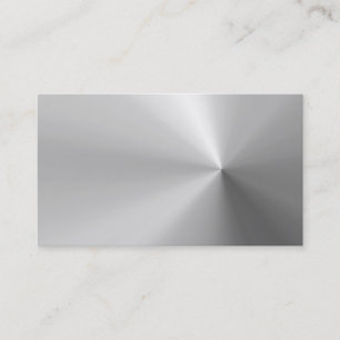skina borstad aluminum visitkort