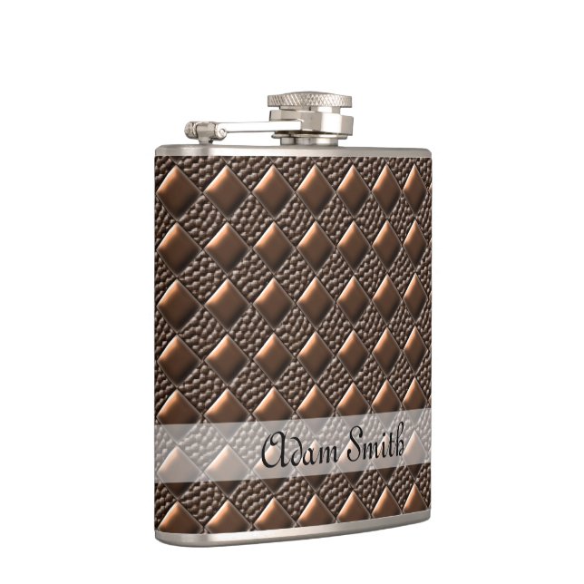 Skina förkoppra fickplunta (Höger)