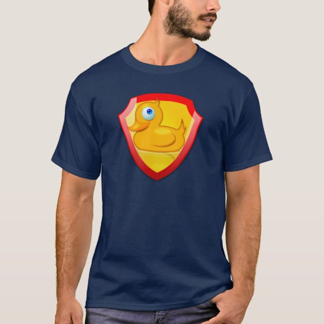 Skina försvarareanka tee (Framsida)