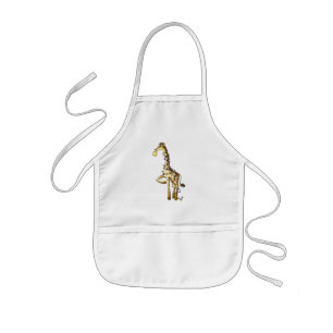 Skina giraff barnförkläde