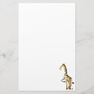 Skina giraff brevpapper
