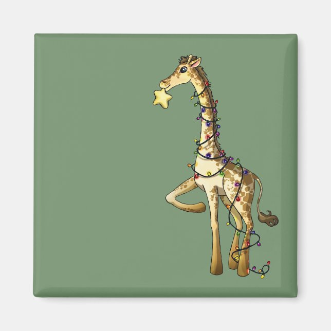 Skina giraff magnet (Framsidan)