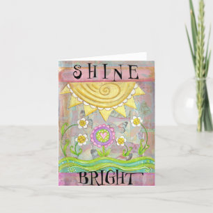 Skina kort för Bright Greeting Card