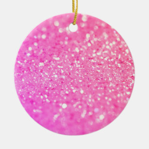 Skina lyx för glitter julgransprydnad keramik