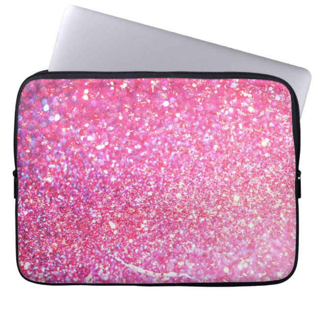 Skina lyx för glitter laptop fodral (Framsidan)
