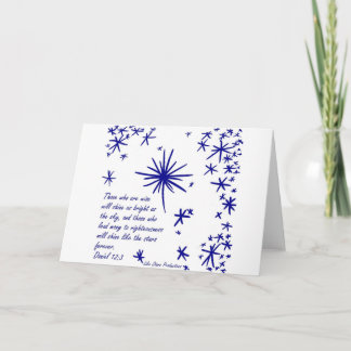 Skina som stjärnor kort