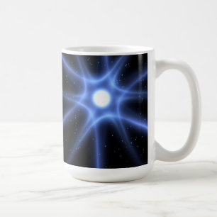 Skinande stjärna kaffemugg