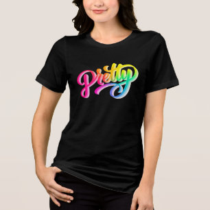 Skinande Vacker Regnbåge – Dam T‑Shirt T Shirt