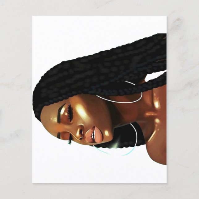 Skincare-fördelar Flygblad (Baksidan)