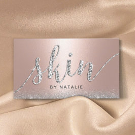 Skincare Salon Ro Guld Luxury Esthetician Visitkort