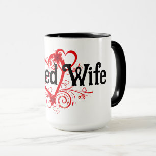 Skindad fru mugg