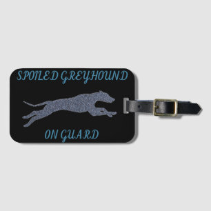 Skindat Greyhound på Guard Bagagebricka