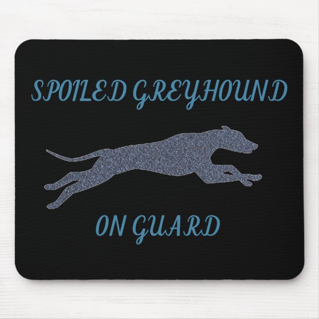 Skindat Greyhound på Guard Musmatta (Framsidan)