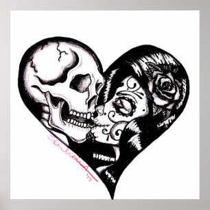 Skinderella "Heart Kiss" Poster