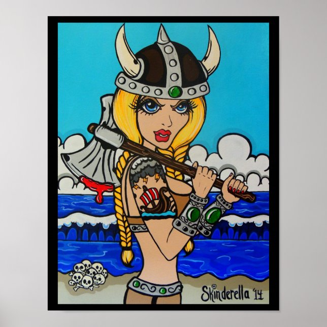 Skinderellas "Viking"-utskrift Poster (Framsidan)