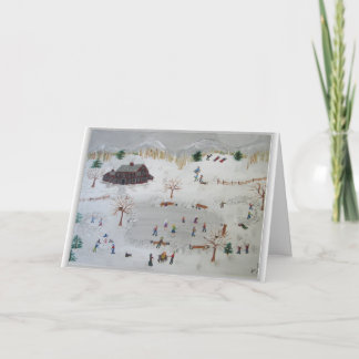 Sking på Silver Pond Kort