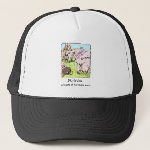 SkinHides Ko Utstötta Roliga T-Shirts Muggar Etc Truckerkeps
