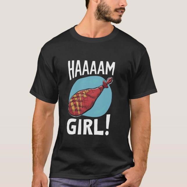 Skinka Flicka T Shirt (Framsida)