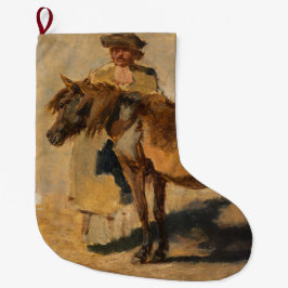 Skinka med häst (häst) stor julstrumpa