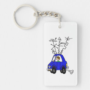 Skinka radiosände den mobila riggen Keychain för