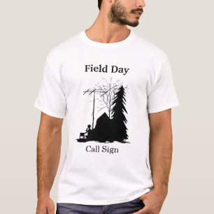 Skinka radiosände friluftsdagSilhouettetshirten T Shirt