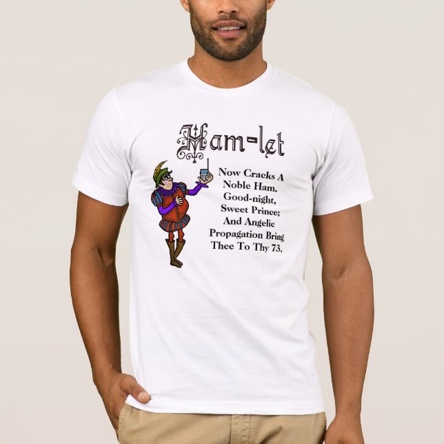 Skinka radiosände Hamlet nobel Prince Citering Tröja (Framsida)