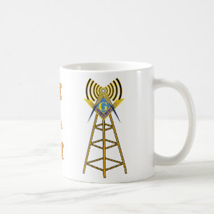 Skinka radiosände masonen kaffemugg