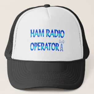 Skinka radiosände operatören truckerkeps