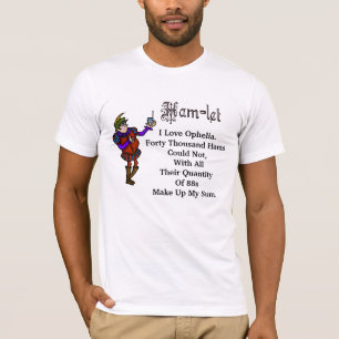 Skinka radiosände T-tröja för det Hamlet T-shirt