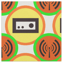 Skinka radiosände tyg - stråla torn & radiosände