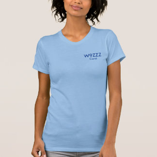 Skinka radiosände utslagsplatsskjortan för kvinnor t-shirt