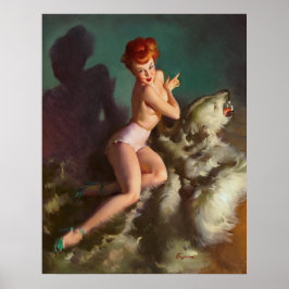 Skinklämma upp poster