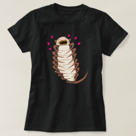 Skinleech älskar dig T-shirt (brun skinleech)