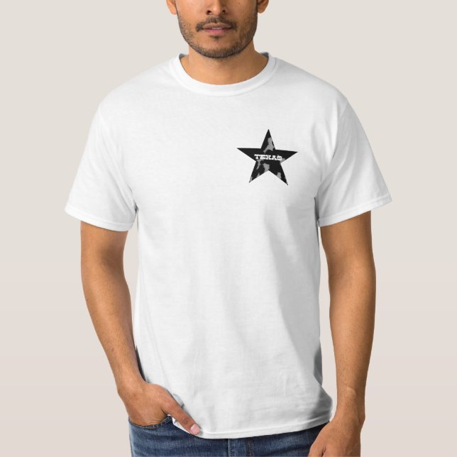 skinn för texas stjärnako t-shirt (Framsida)