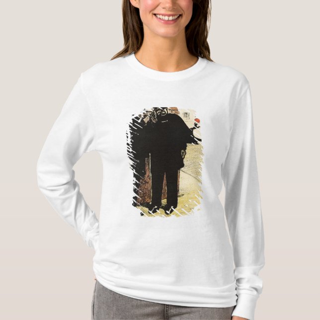 Skinn för två polisar från kommissionär fru t-shirt (Framsida)