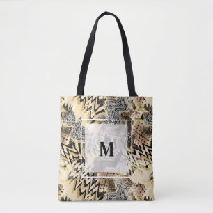 skinn, leopard, orm tygkasse