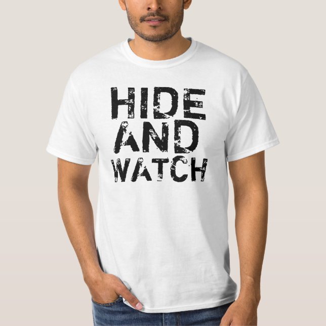 SKINN OCH KLOCKA T-SHIRT (Framsida)