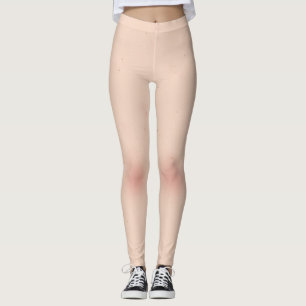Skinn Struktur med skinn av skinkor Leggings
