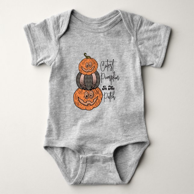 Skinnepumpa i Grått Baby-kostym T Shirt (Framsida)