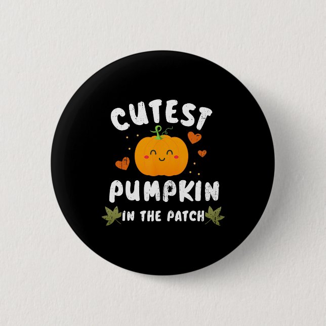 Skinnepumpa i lappen Halloween-falldräkt Knapp (Framsida)