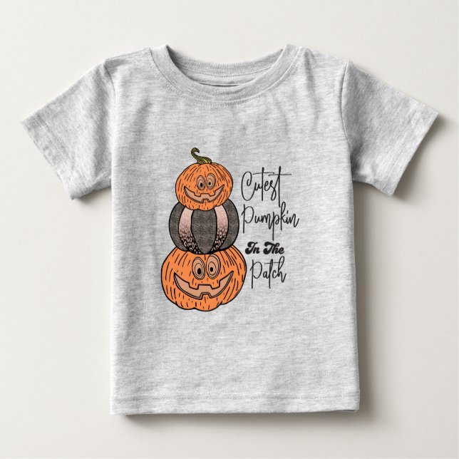 Skinnepumpa i Patch Baby T-Shirt (Framsida)