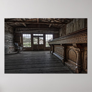 Skinners Saloon - Bannack Ghost Town Montana Poster