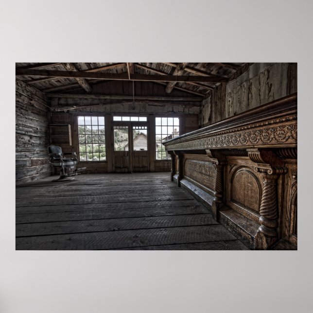 Skinners Saloon - Bannack Ghost Town Montana Poster (Framsidan)